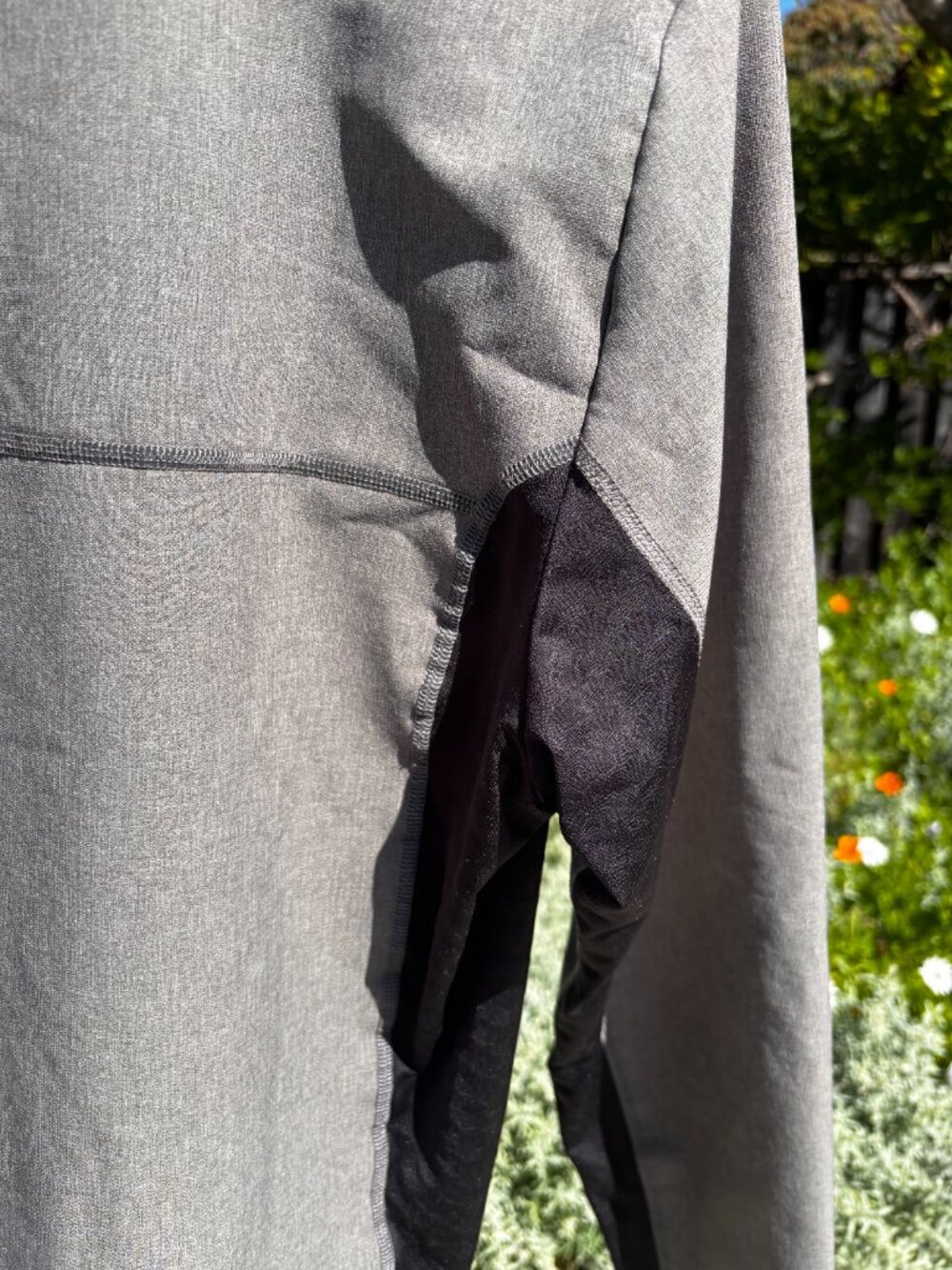 Rabbit EZ Full Zip fleece lined Hoodie - Size - Large - Grey with black trim - Picture 8 of 10